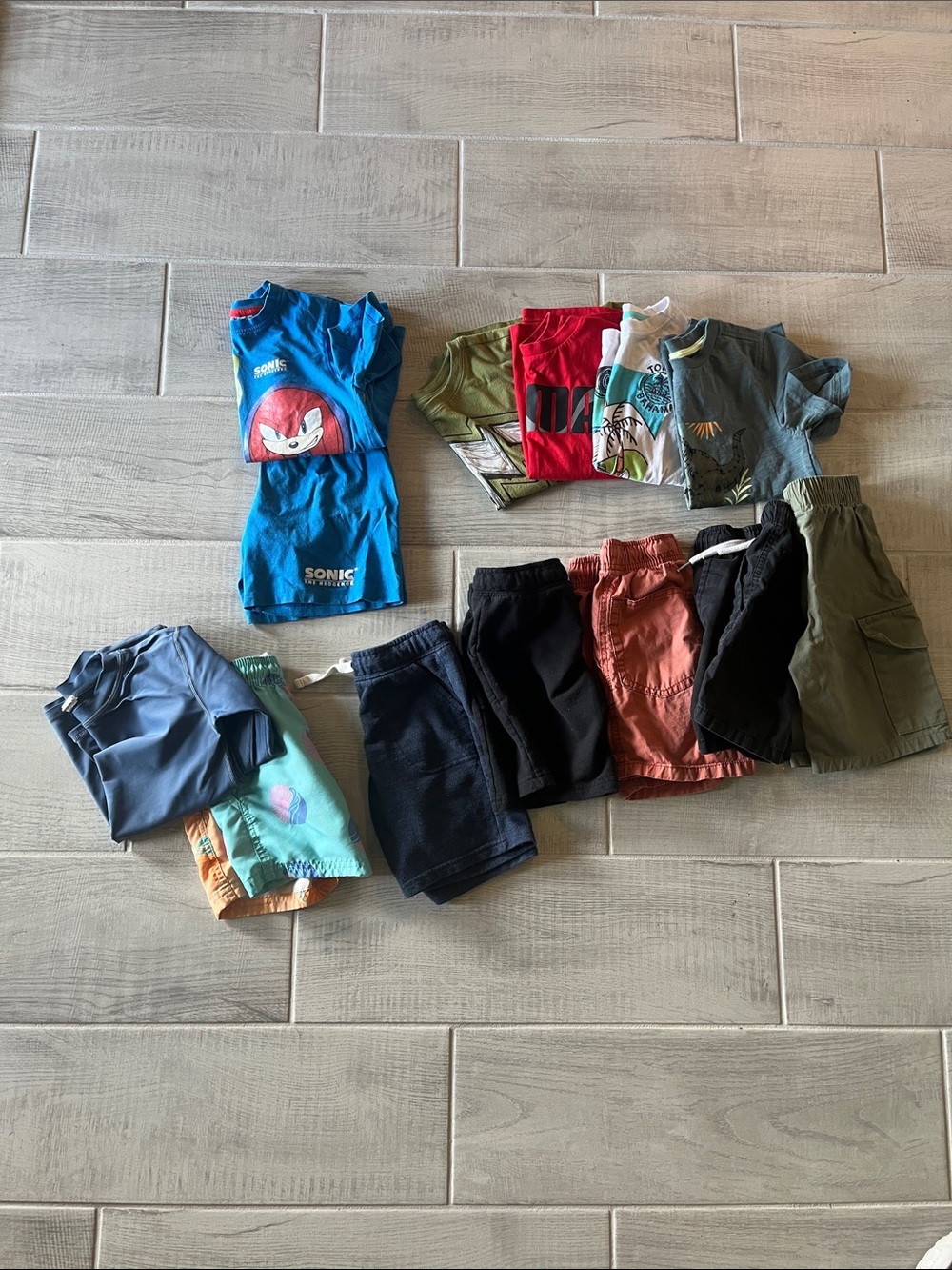 Lot of Boys 5T Summer Clothes - Tommy Bahama, Cat & Jack, Misc. Shorts & Tees